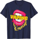 Vaping Queen Golden Necklace Vape woman T-Shirt - T-Shirt | Navy