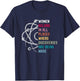 Women Belong in Science, Feminist and STEM Girls Empowerment T-Shirt - T-Shirt | Navy