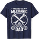 Some People Call Me Mechanic The Most Important Call Me Dad T-Shirt - T-Shirt | Navy