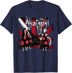 Naruto Shippuden The Akatsuki T-Shirt - T-Shirt | Navy