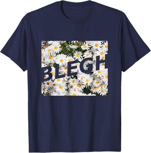 BLEGH Daisy Flower Collection T-Shirt - T-Shirt | Navy