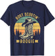 Boot Scootin’ Boogie Retro Vintage Western Cowboys T-Shirt - T-Shirt | Navy