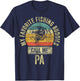 My Favorite Fishing Buddies Call Me Pa Shirt Fisherman T-Shirt - T-Shirt | Navy