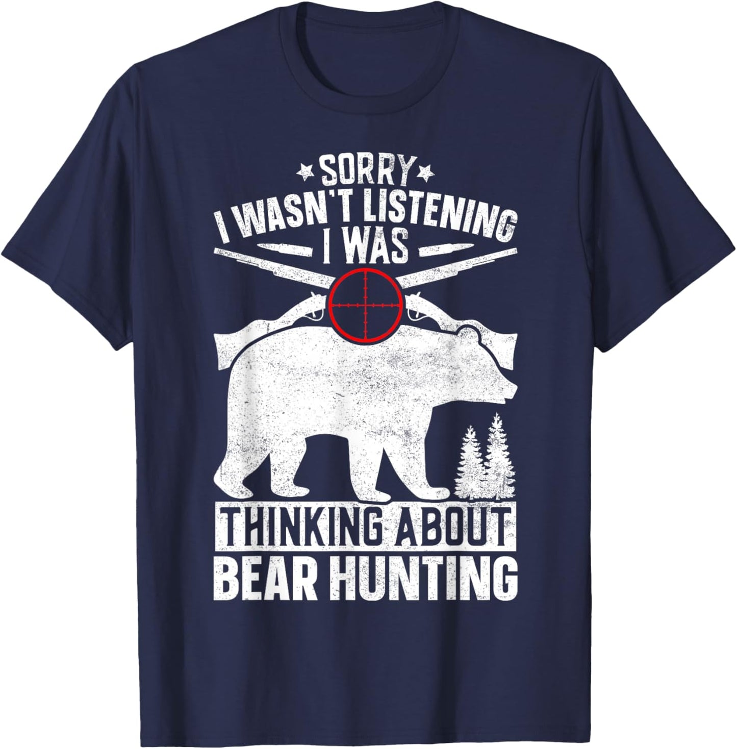 Bear Hunting T-Shirt - T-Shirt | Navy
