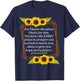 Jeremiah 29:11 Bibel Christian for Christian T-Shirt - T-Shirt | Navy