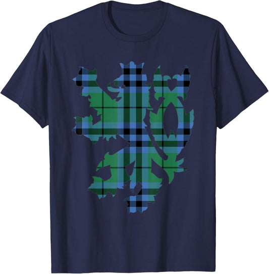 Clan Keith Tartan Scottish Family Name Scotland Pride T-Shirt - T-Shirt | Navy