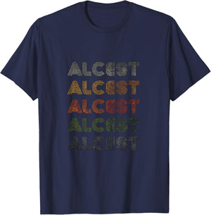 Love Heart Alcest Grunge Vintage Style Black Alcest T-Shirt - T-Shirt | Navy