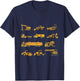 Construction Worker Toddler Boys Kids Excavator T-Shirt - T-Shirt | Navy