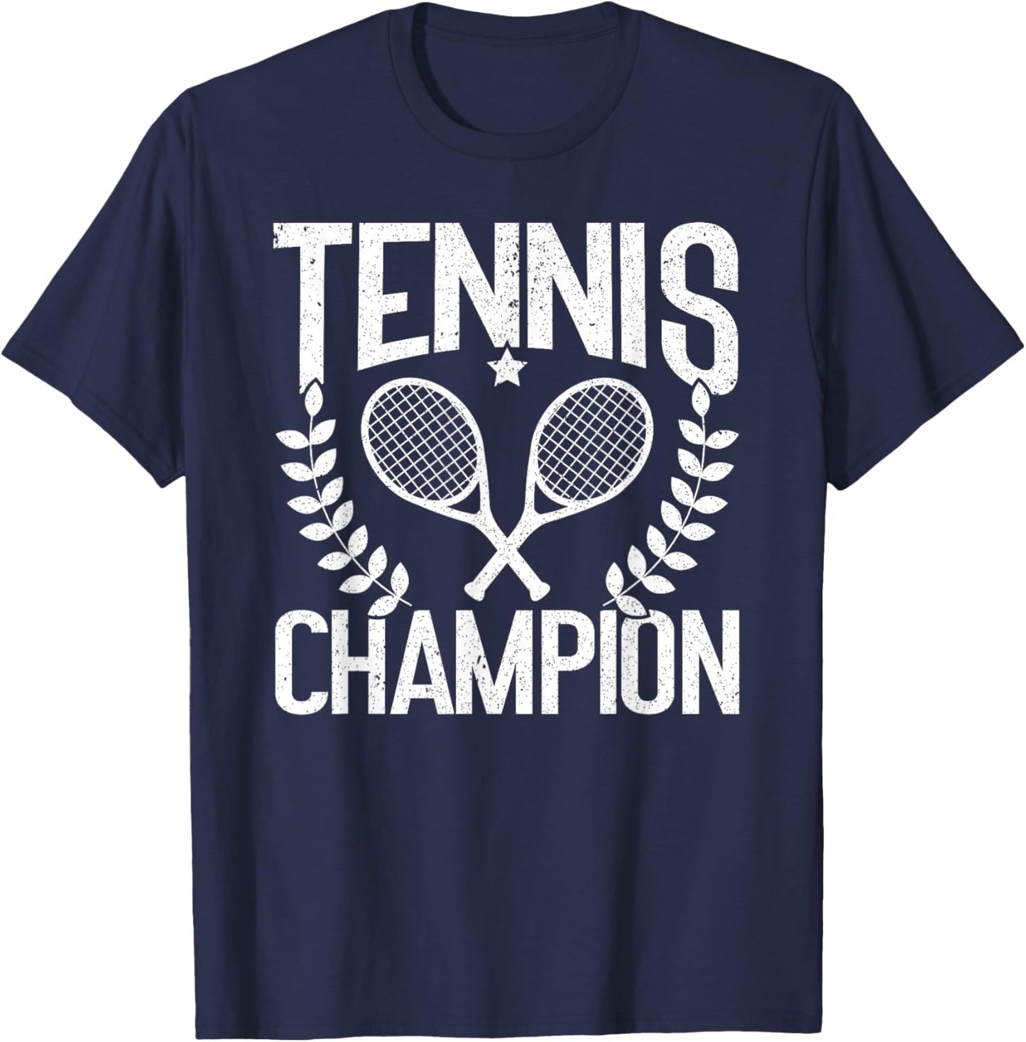 Tennis Champion Funny Tennis T-Shirt - T-Shirt | Navy