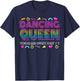 Dancing Queen Young and Sweet only 17 Birthday Vintage T-Shirt - T-Shirt | Navy