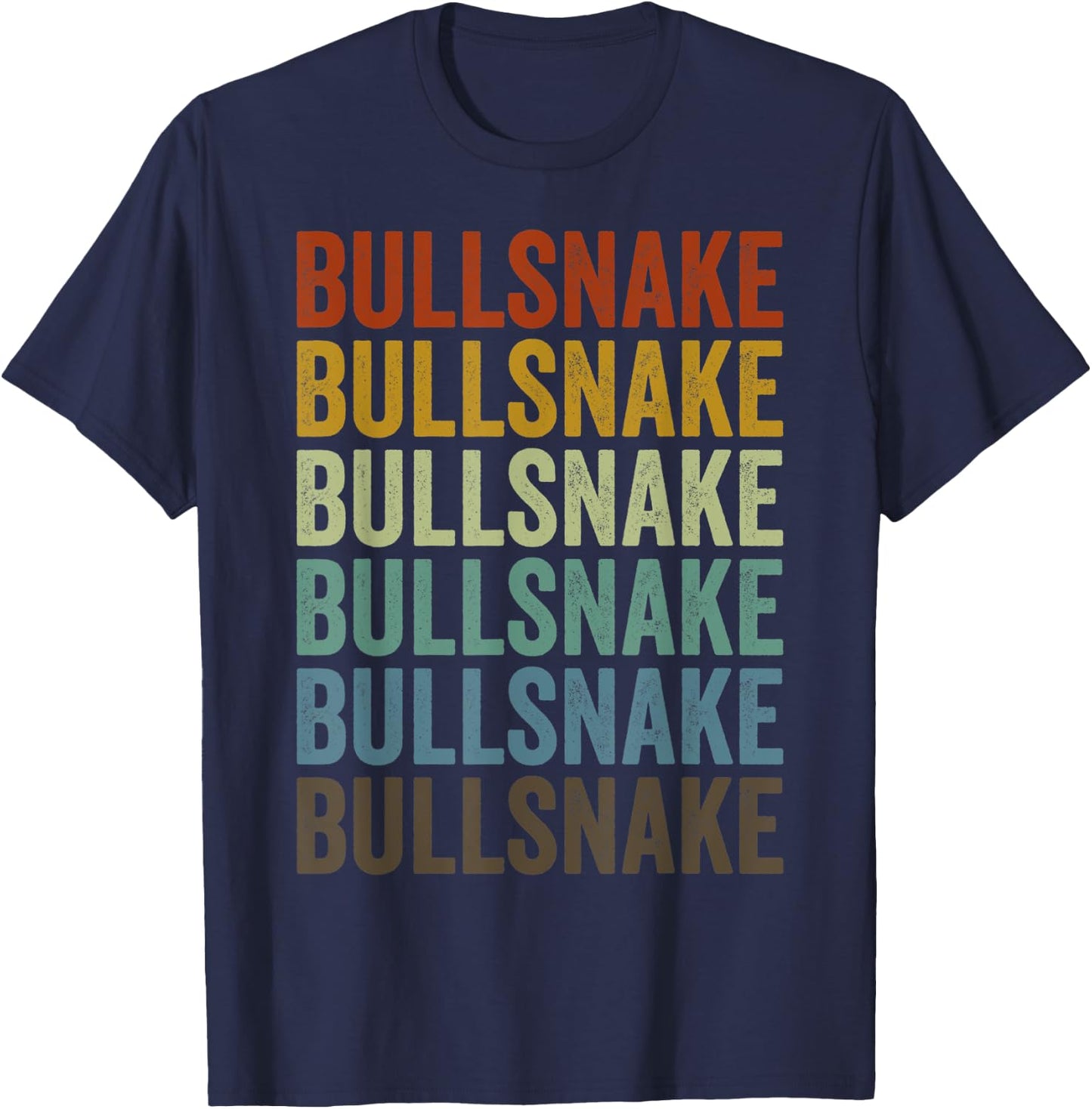 Bullsnake Retro T-Shirt - T-Shirt | Navy