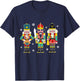 Vintage Nutcracker Squad Christmas 2024 Xmas Matching Women T-Shirt - T-Shirt | Navy