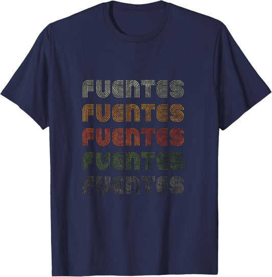 Love Heart Fuentes Grunge Vintage Style Black Fuentes T-Shirt - T-Shirt | Navy