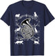 Horn Player Cats for Cat Loving French Horn Player T-Shirt - T-Shirt | Navy
