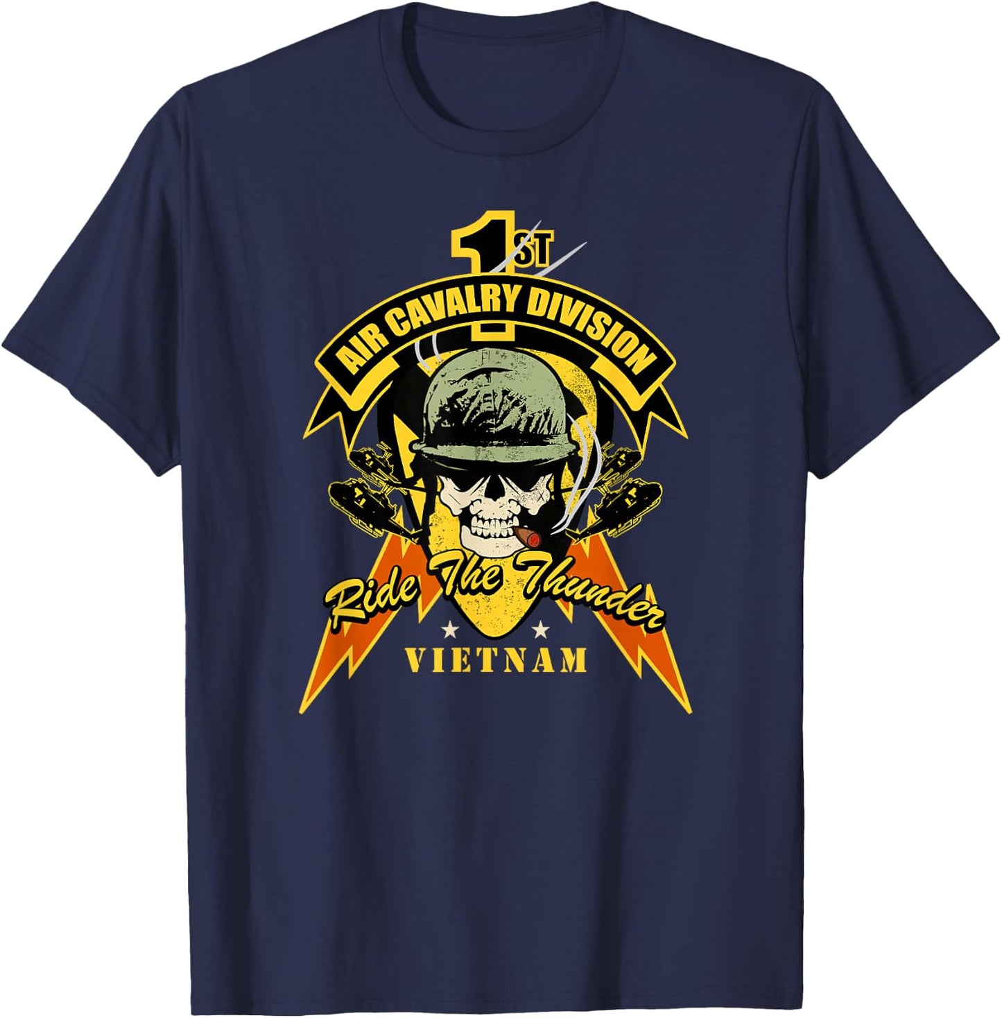 1st Air Cavalry Division T-Shirt - T-Shirt | Navy