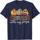 Quilting With My Peeps Funny Quilting T-Shirt - T-Shirt | Navy