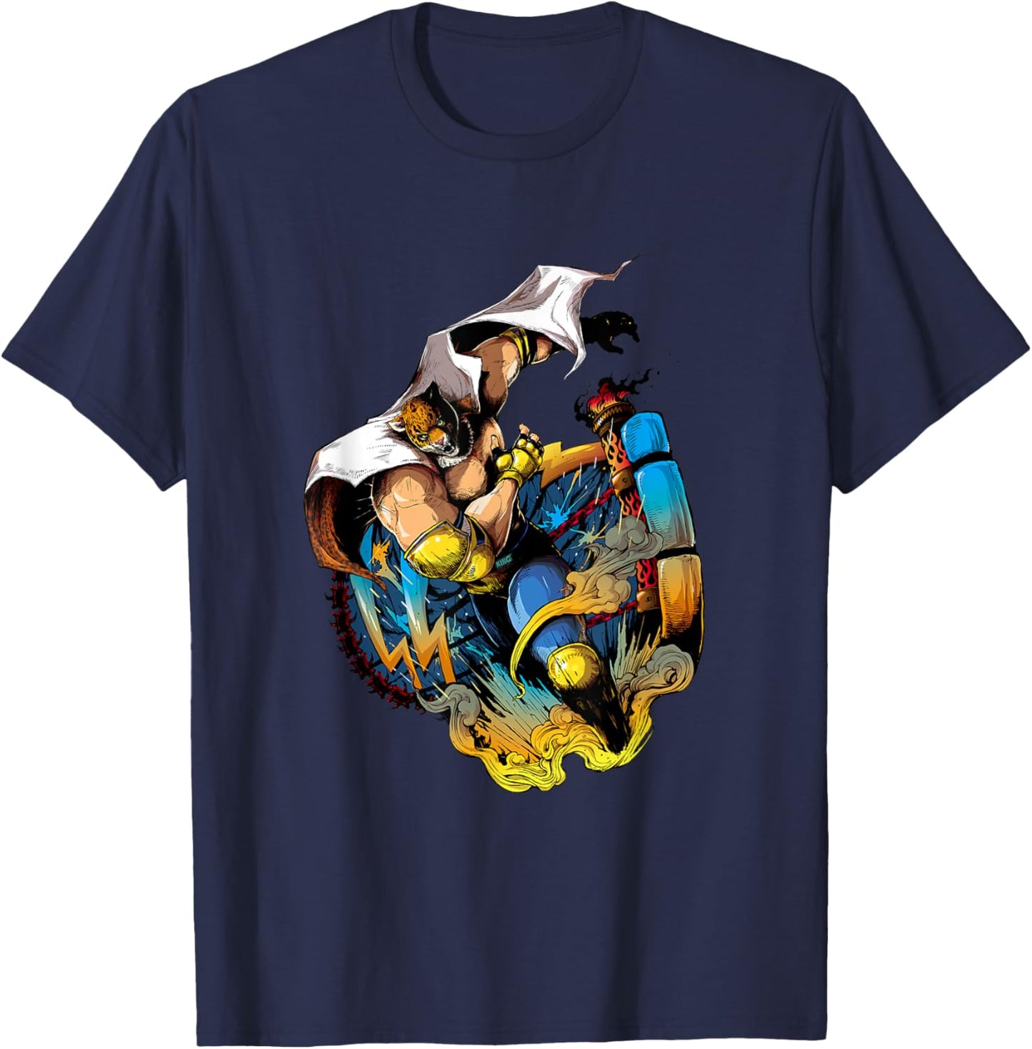 TEKKEN7 King 002 T-Shirt - T-Shirt | Navy