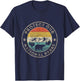 Vintage NP Accessories National Park Gifts Protect Our National Parks Retro Hiking - Men, -Adults - Black - Short Sleeve - Classic Fit - Small T-Shirt - T-Shirt | Navy