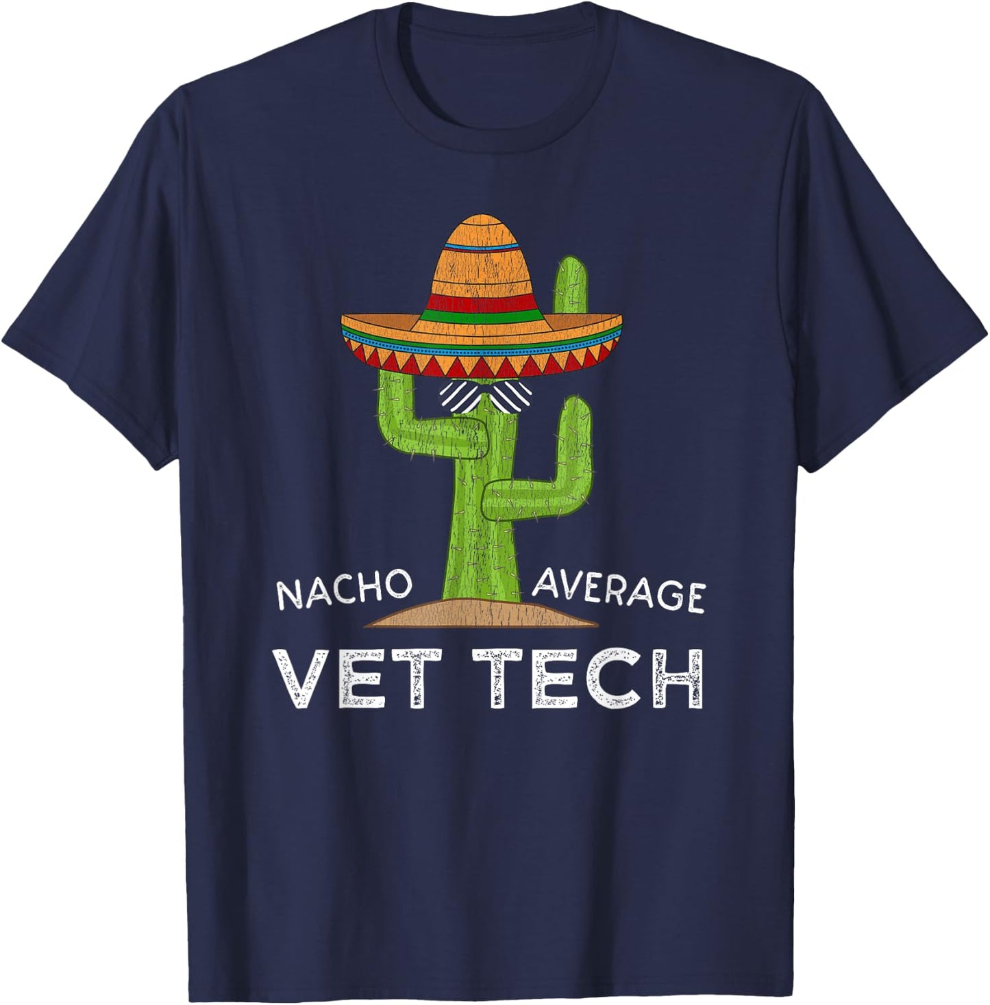 Funny Vet Tech Veterinary Technician Cute Saying T-Shirt - T-Shirt | Navy