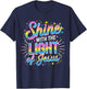 Shine with the Light of Jesus T-Shirt - T-Shirt | Navy