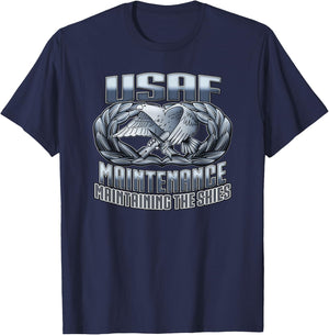 Air Force Maintenance T-Shirt - T-Shirt | Navy
