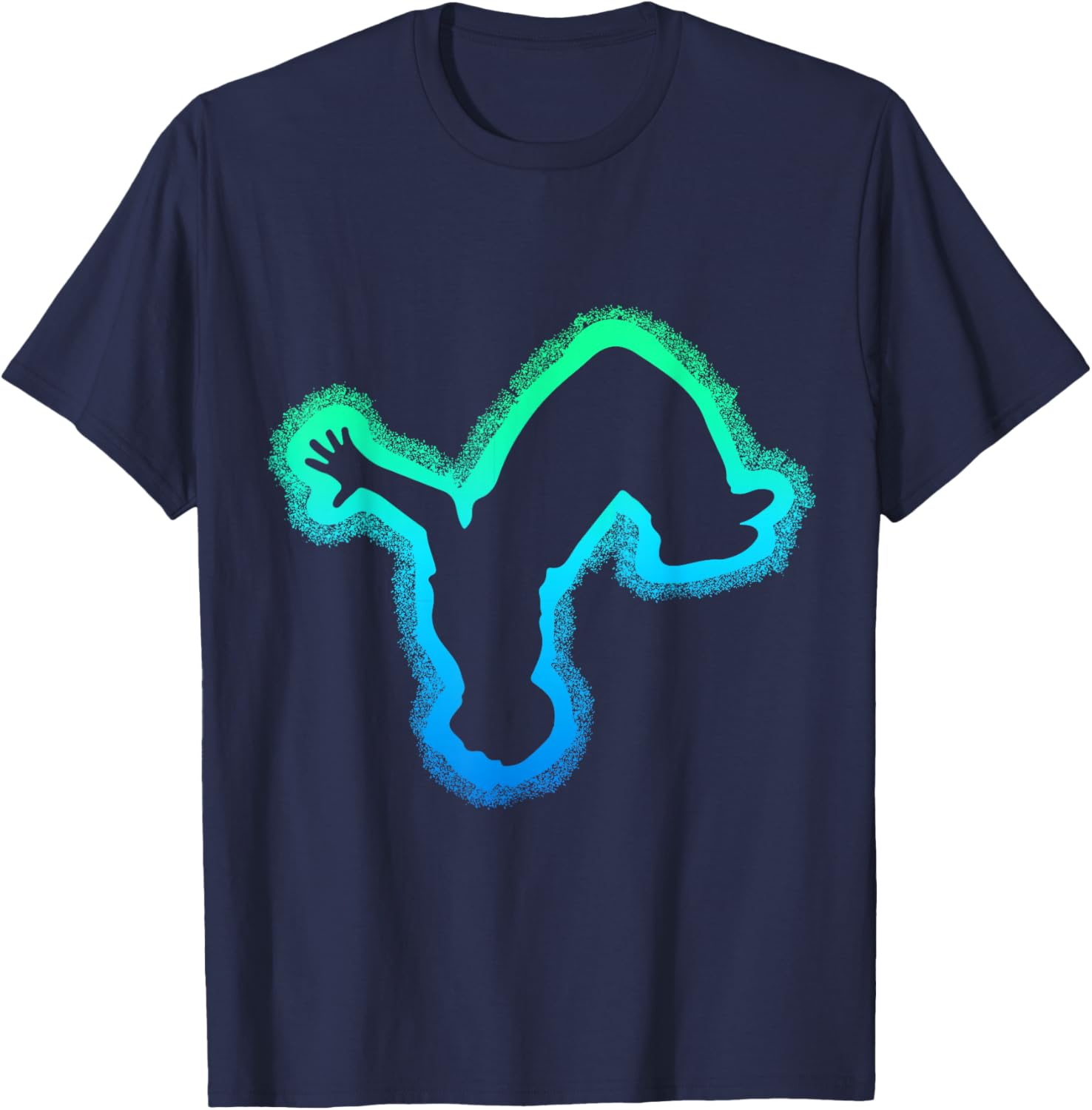 Parkour Boys Kids Traceur Men T-Shirt - T-Shirt | Navy