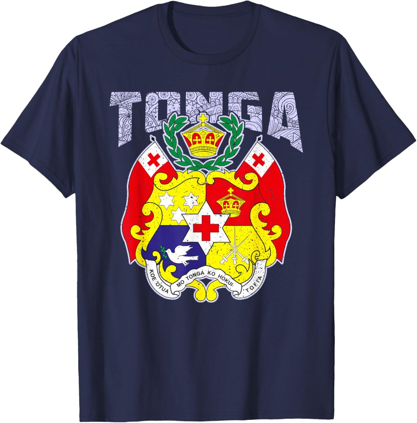 Tonga Country Island Nature Friendly Island Tonga Holiday T-Shirt - T-Shirt | Navy