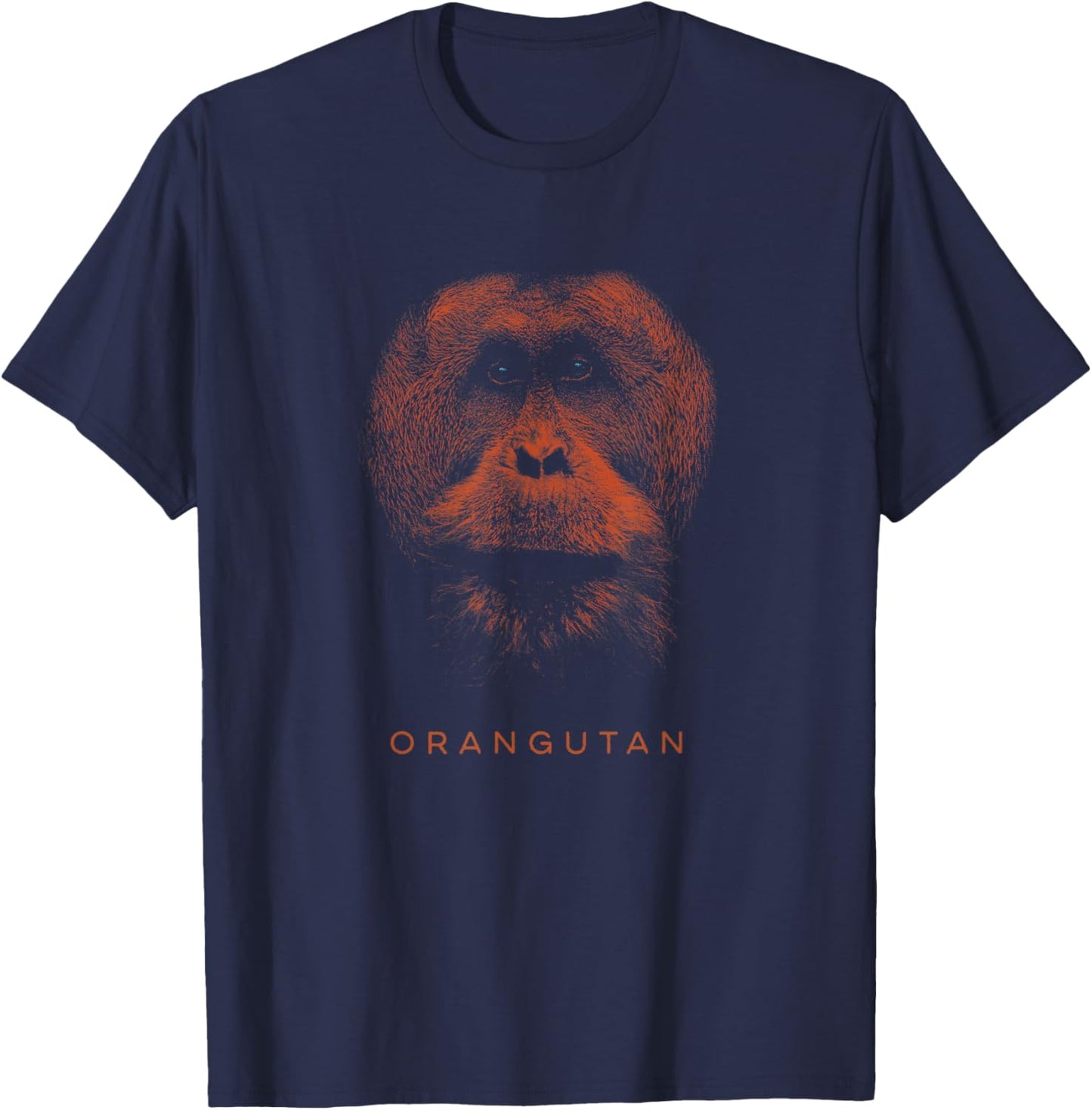 Great Apes, Orangutan, Save the Orangutan, I Love Orangutans T-Shirt - T-Shirt | Navy