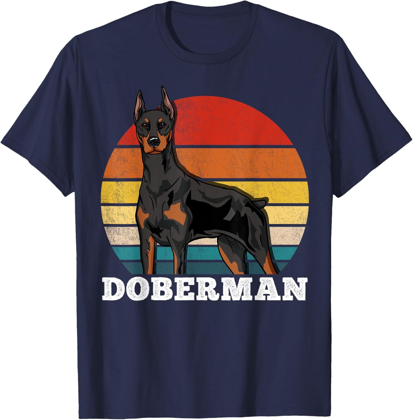 Doberman T-Shirt - T-Shirt | Navy