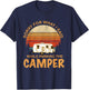 Sorry For What I Said While Parking The Camper T-Shirt - T-Shirt | Navy