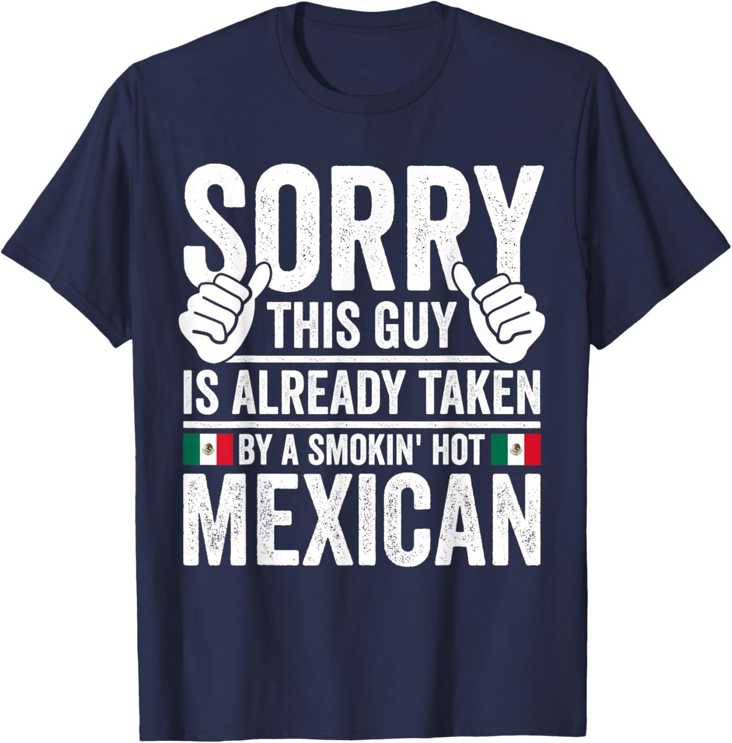 Mexican Roots Outfit Funny Mexico Heritage T-Shirt - T-Shirt | Navy