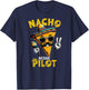 Nacho Average Pilot Funny Pilot Cinco De Mayo T-Shirt - T-Shirt | Navy