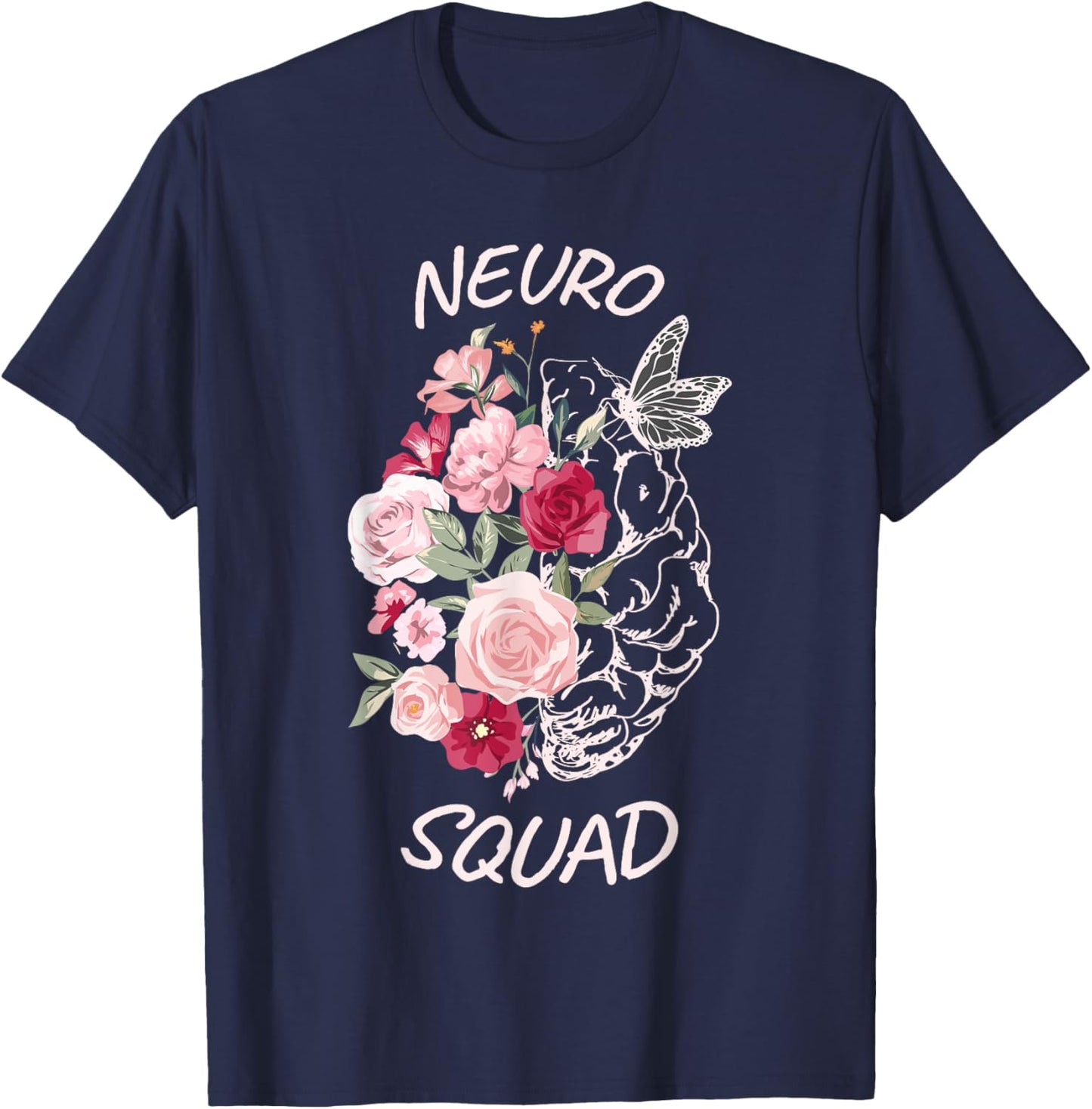 Neurology Neuro Nurse Neuro Tech Neuro Squad T-Shirt - T-Shirt | Navy