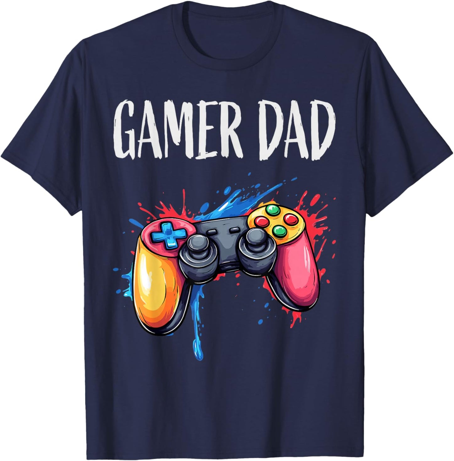 Gamer Dad T-Shirt - T-Shirt | Navy