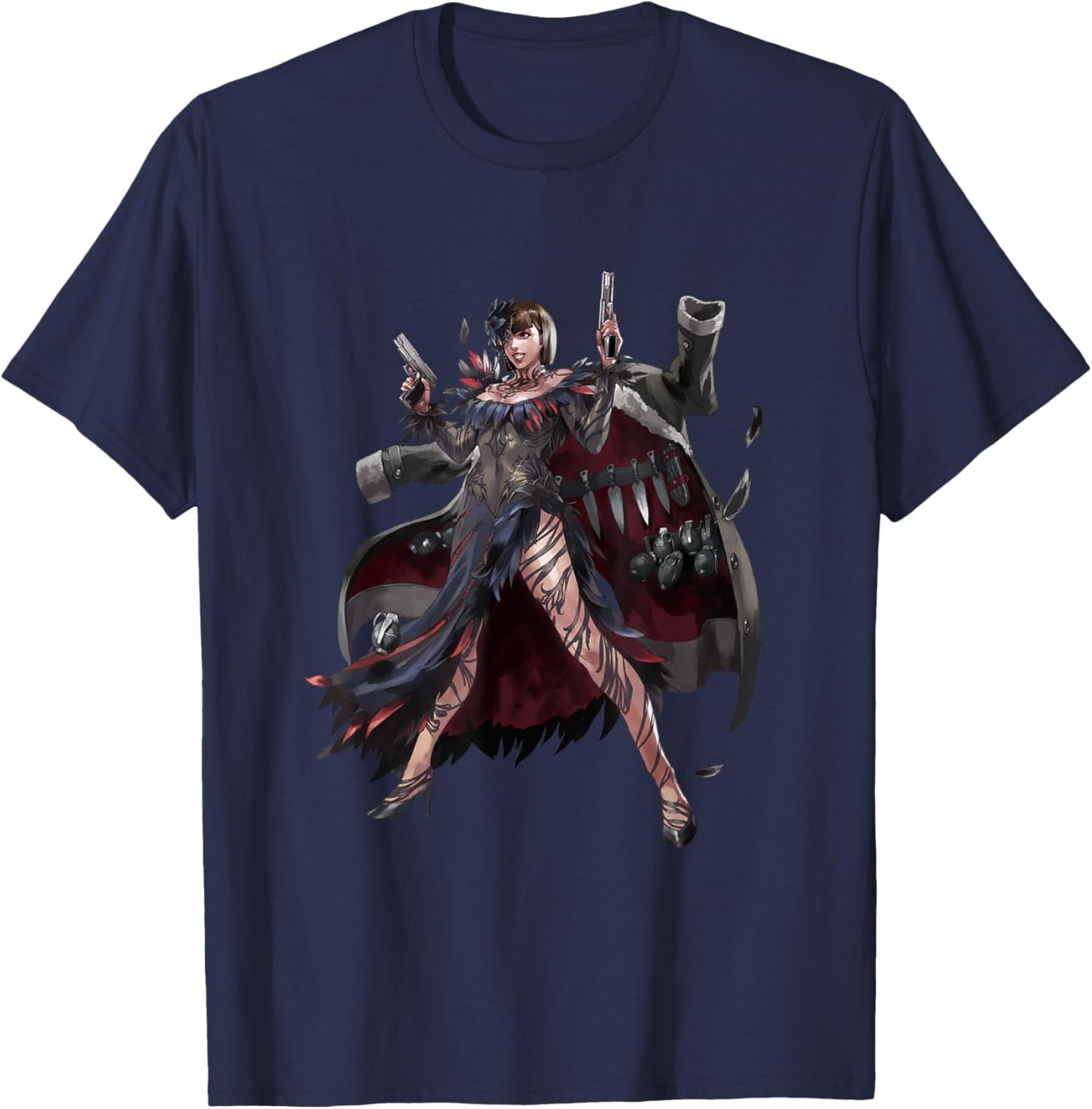 Bandai Namco Entertainment Inc. TEKKEN7 ANNA WILLIAMS 003 , Small, Black T-Shirt - T-Shirt | Navy