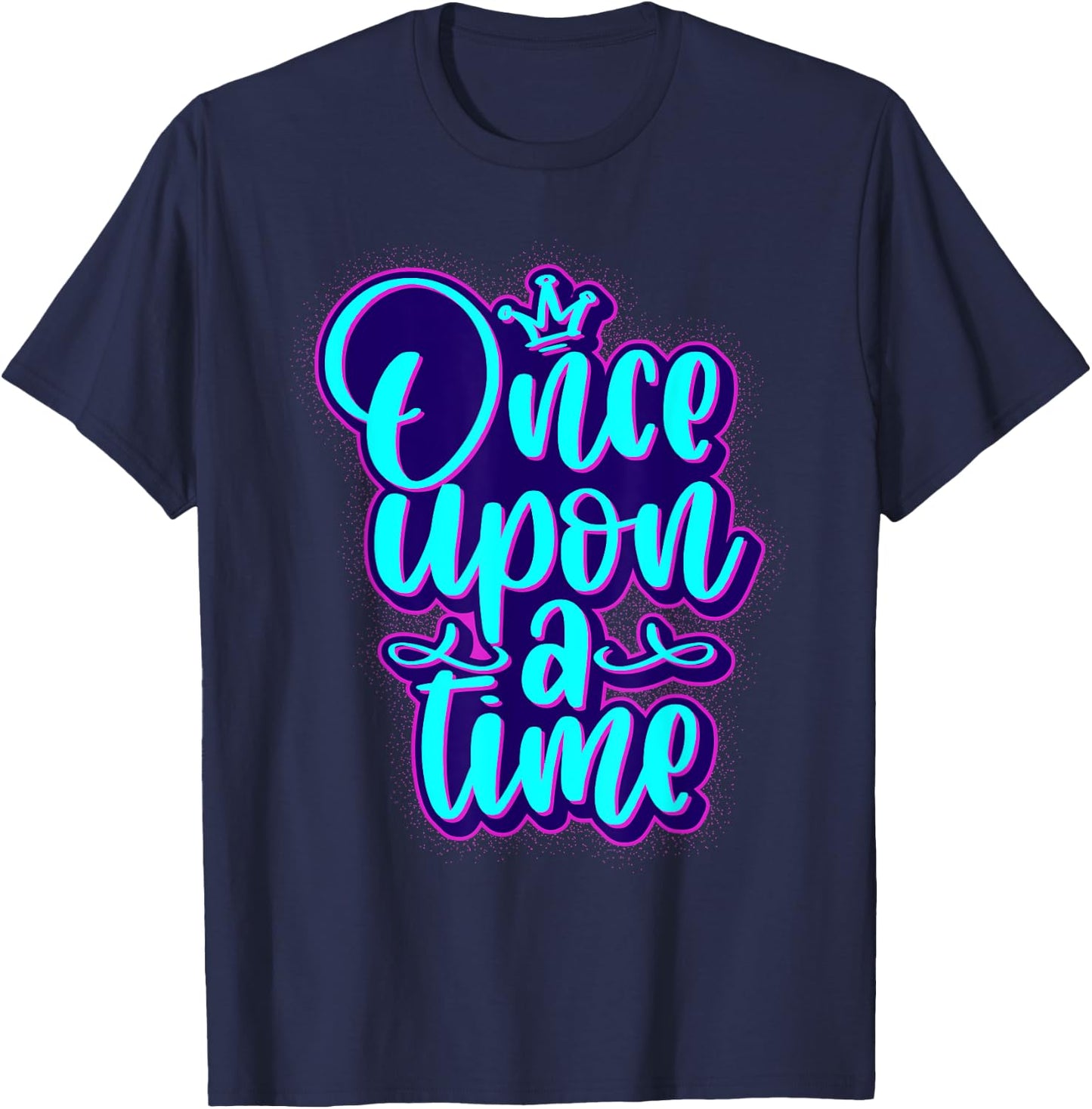 Once Upon A Time Story Fairy Tale T-Shirt - T-Shirt | Navy