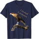 Crested Caracara T-Shirt - T-Shirt | Navy