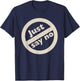 Just Say No 1980's - Vintage Anti Drug Just Say No Anti Drug T-Shirt - T-Shirt | Navy