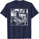 Electronic Music Synthesizer Techno Music DJ Producer T-Shirt - T-Shirt | Navy