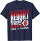 Original Body Refurbished Engine Running Op Heart Operation T-Shirt - T-Shirt | Navy