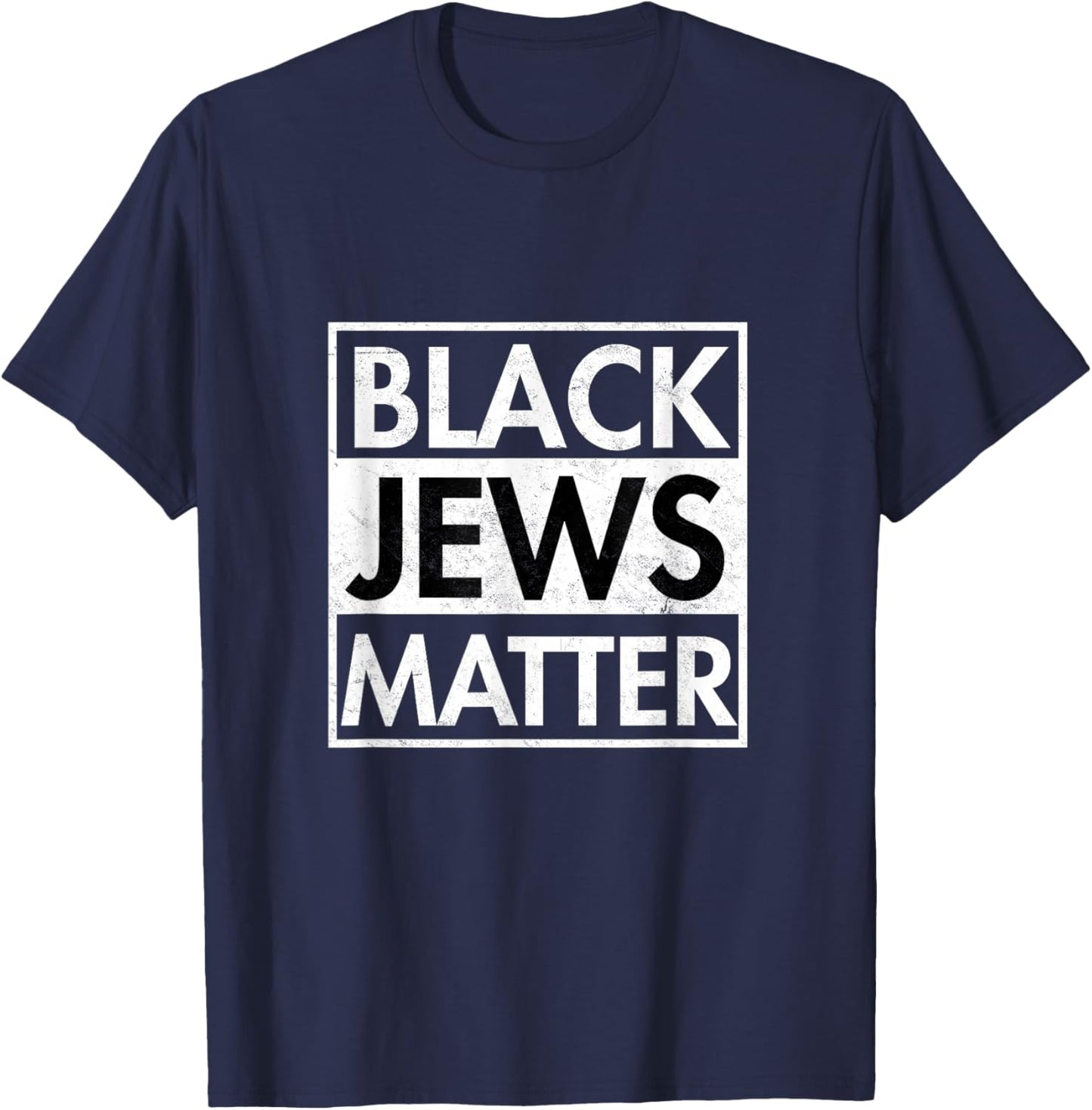 Black Jews Matter Jewish Love Passover Hanukkah Rosh Hashana T-Shirt - T-Shirt | Navy