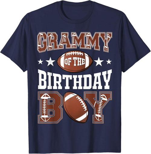 Grammy Of The Birthday Boy Football Game Day