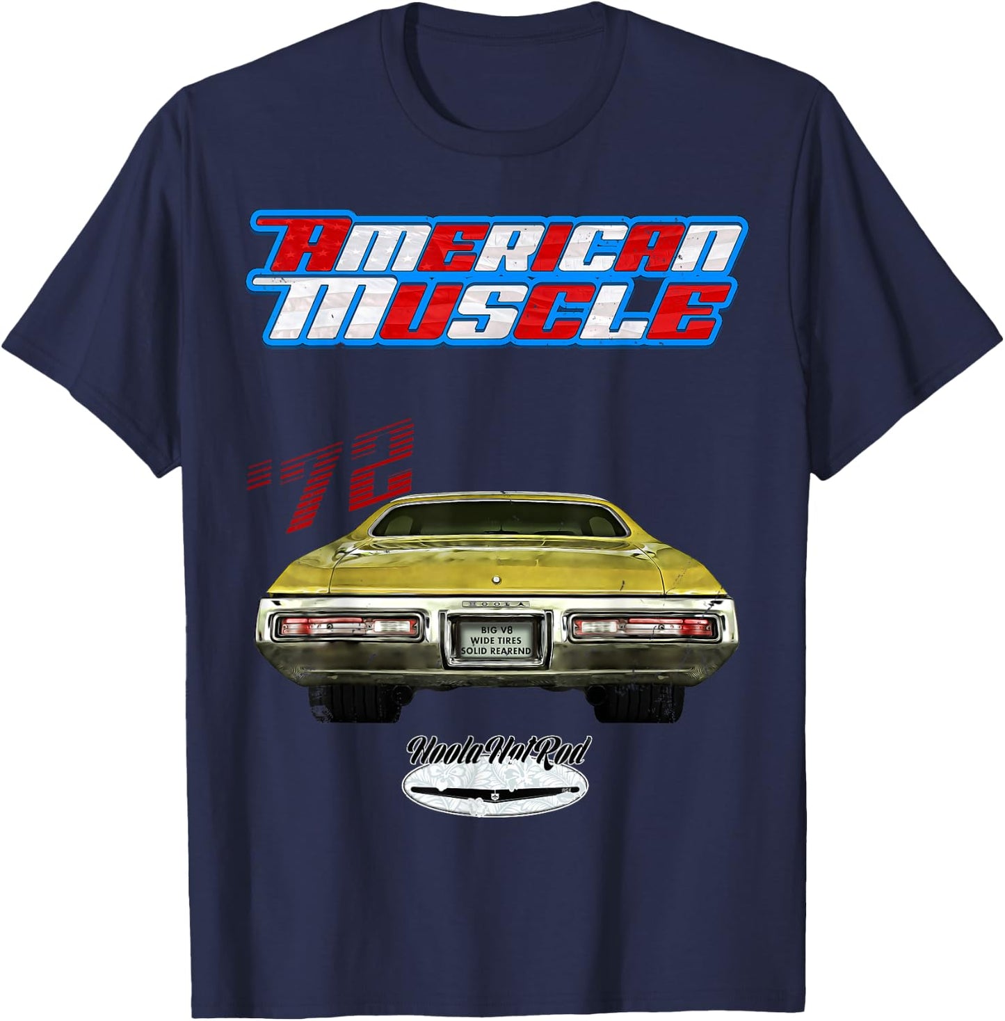 1972, 72,Skylark,Limited,Riviera,Gran,Grand,Sport,GS,Muscle T-Shirt - T-Shirt | Navy