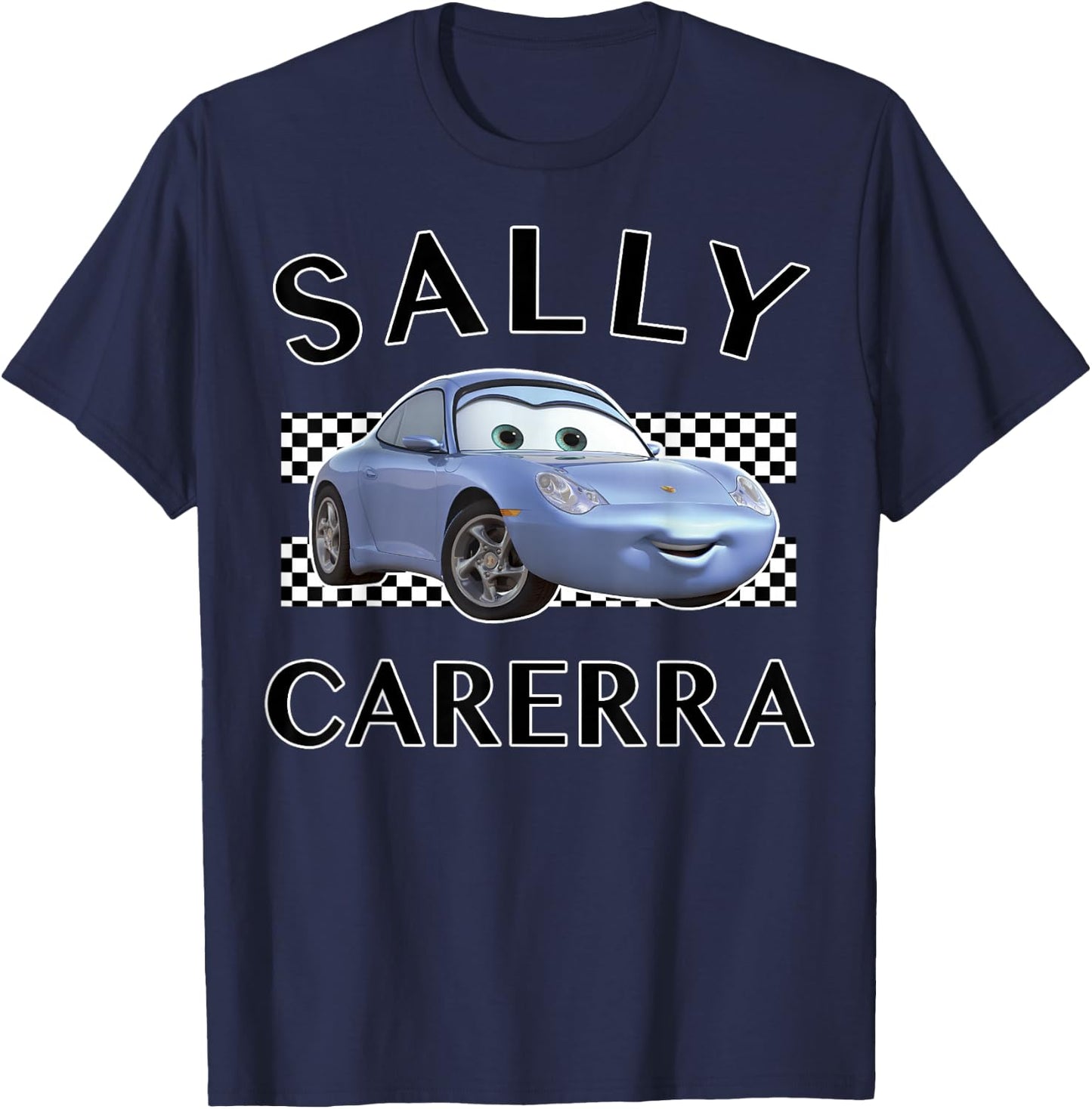 Disney Pixar Cars Sally Carerra Finish Graphic T-Shirt - T-Shirt | Navy