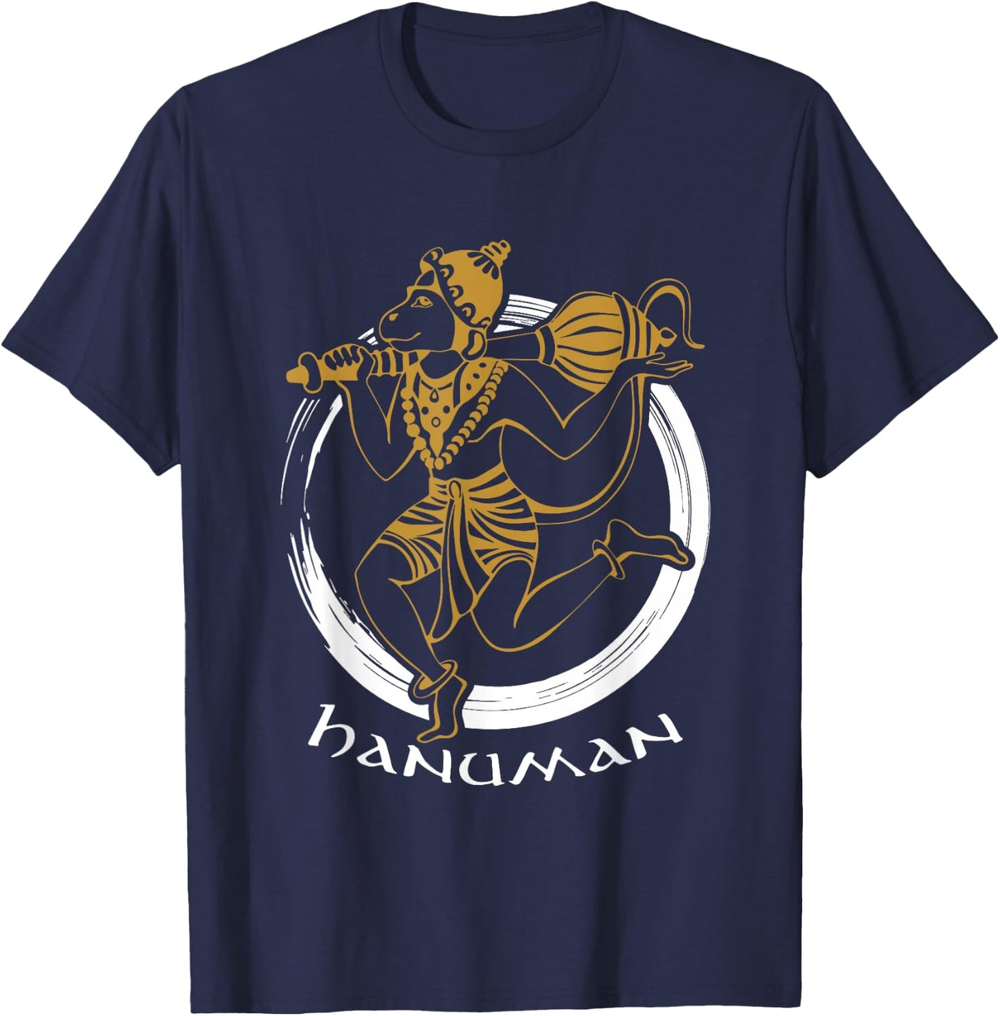 Gifts for Hindus Hinduism Diwali Festival Gods Lord Hanuman T-Shirt - T-Shirt | Navy