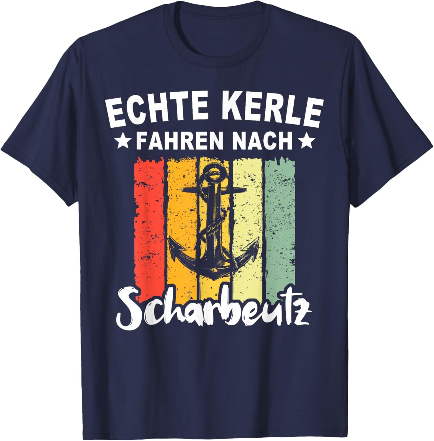 Scharbeutzer Ostseeurlaub Souvenir Scharbeutz T-Shirt - T-Shirt | Navy