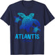 Atlantis Bahamas Vacation Tribal Sea Turtle T-Shirt - T-Shirt | Navy