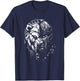 Berserk Warrior Odin Runes Norse Mythology Vikings T-Shirt - T-Shirt | Navy