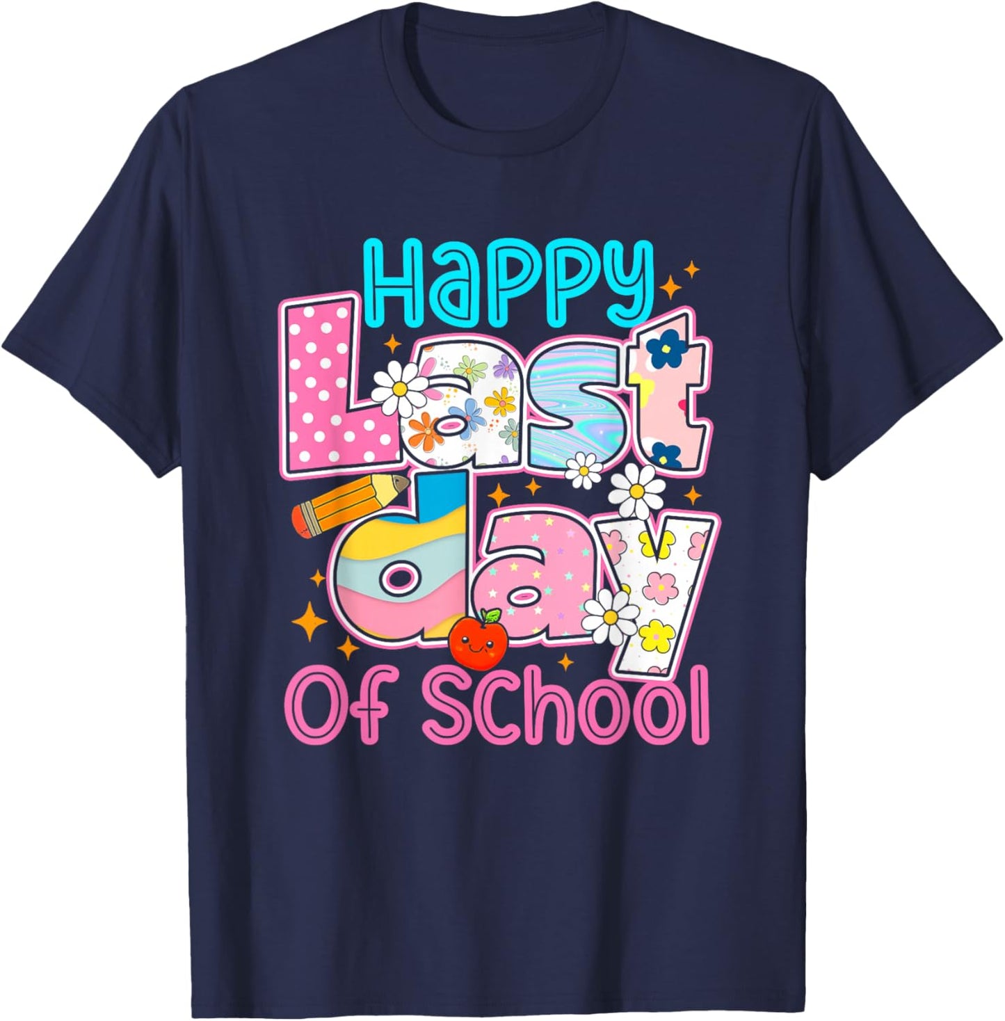 Kids Hello Summer T-Shirt - T-Shirt | Navy