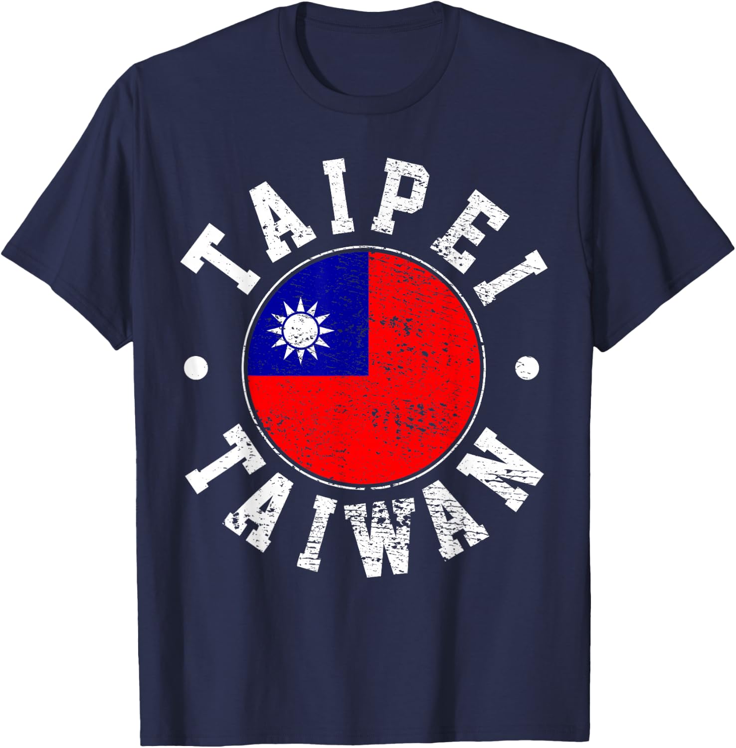 Taipei Taiwan T-Shirt - T-Shirt | Navy